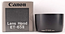 Canon Genuine ET-65ii Lens Hood for EF 85mm f/1.8 USM, EF 100mm f /2 USM Boxed