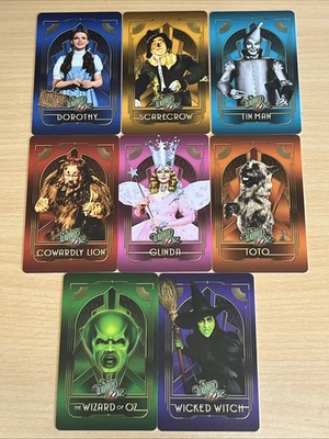  ️Wizard Of Oz ️ Coin Pusher Arcade Game Complete 8 Card Lot (C)