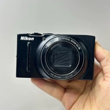 Nikon COOLPIX S8200 Black CCD Digital Camera 16.1MP 14x Optical Zoom English