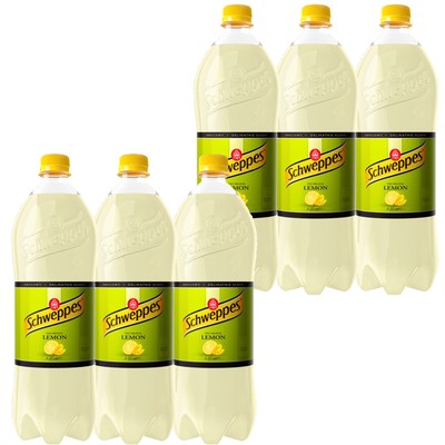  Schweppes Lemon Napój gazowany 1,35 l x 6 sztuk ZESTAWY