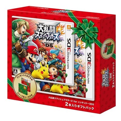 ''Super Smash Bros. for Nintendo 3DS'' 2-pack gift pack book form JP