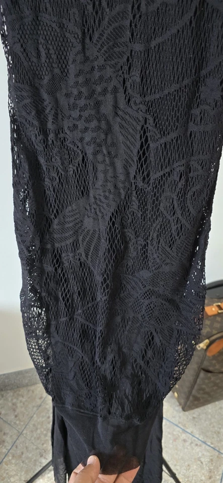 Vintage Jean Paul Gaultier Dress  Soleil Crochet  mesh Lace  Dress Size M  - Image 3 of 4