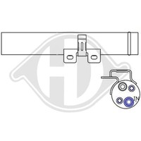 Trockner Klimaanlage Diederichs DCT1217 Diederichs Climate FüR Renault