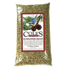 Cole s Sunflower Meats Wild Bird Seed 100 Pure, No-Waste Sunflower 20lb