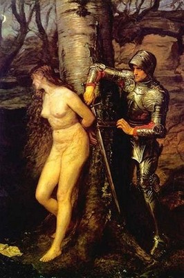 The Knight Errant John Everett Millais Poster Print