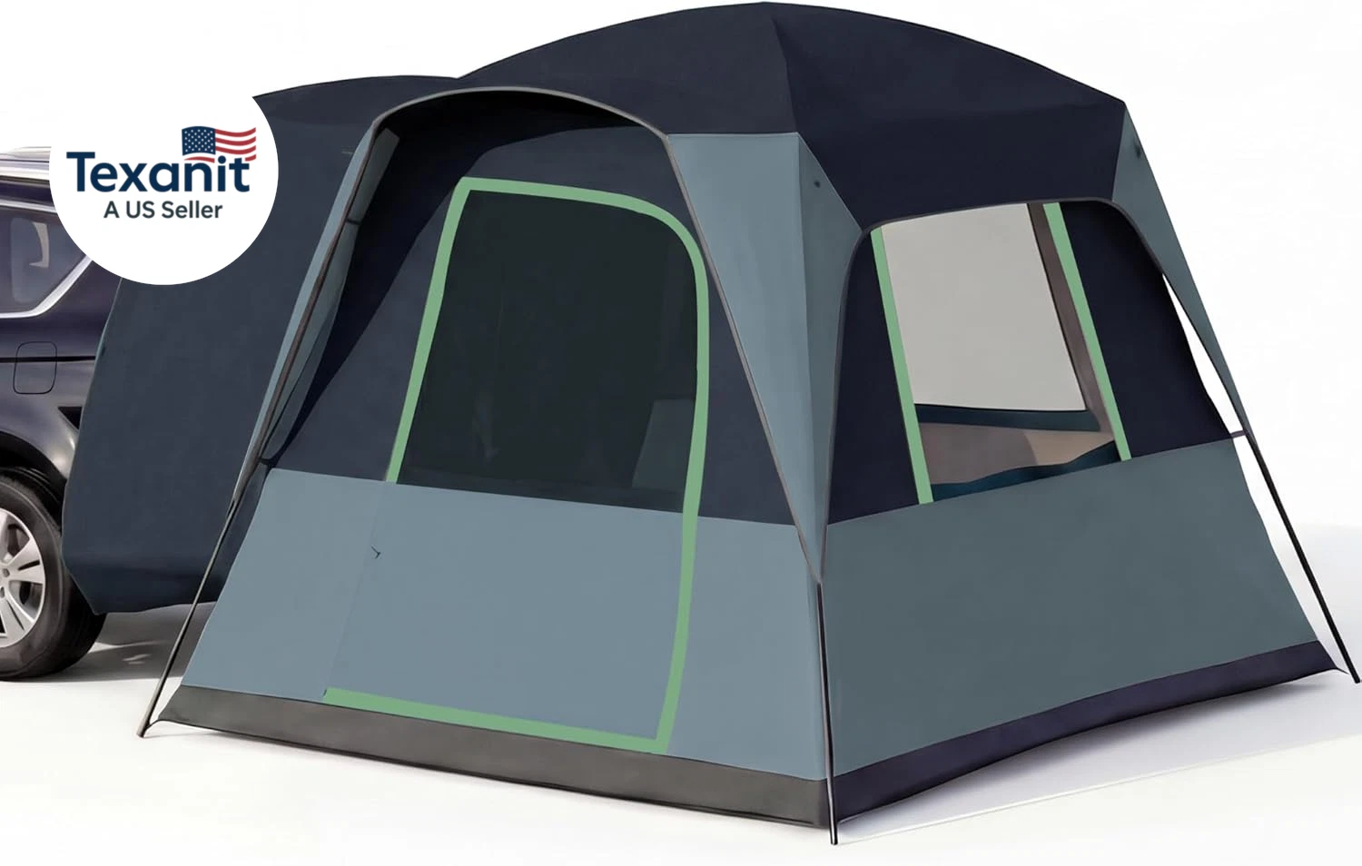 5/6 Person SUV Tent for Camping, SUV Tailgate Tent,Truck Car Tent Weather Resist