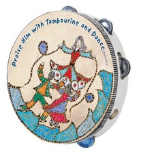 Instrument-Tambourine-10" Round-Psalm 150 8117