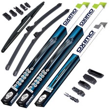 Oximo Front+Heck Scheibenwischer für Citroen Space Tourer 1 VAN ab 2016