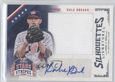 2015 Panini Stars and Stripes Jerseys Signatures 14/99 Kale Breaux #53 Auto 0o9