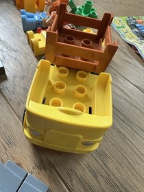 LEGO Duplo: 10810 Push Train 95% COMPLETE Retired!  Duplo Track System