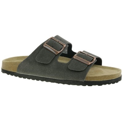 Supersoft 174 145 Herren Pantolette Sandale Hausschuh Lederfussbett Kork 