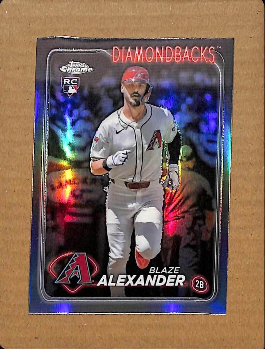 2024 Topps Chrome Update - Refractor - Blaze Alexander - RC - 9872