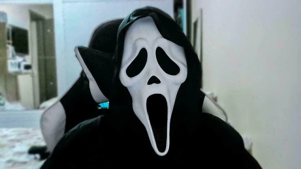 NEW Mask Scream World Fun Ghostface Easter Unlimited Ghost Face Rare Halloween - Image 2 of 4