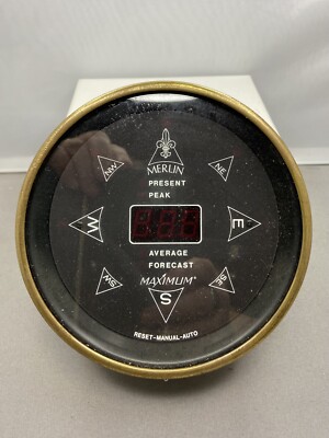 Merlin Digitales Windgeschwindigkeitsrichtungsinstrument - Maximum Weather Instruments B12