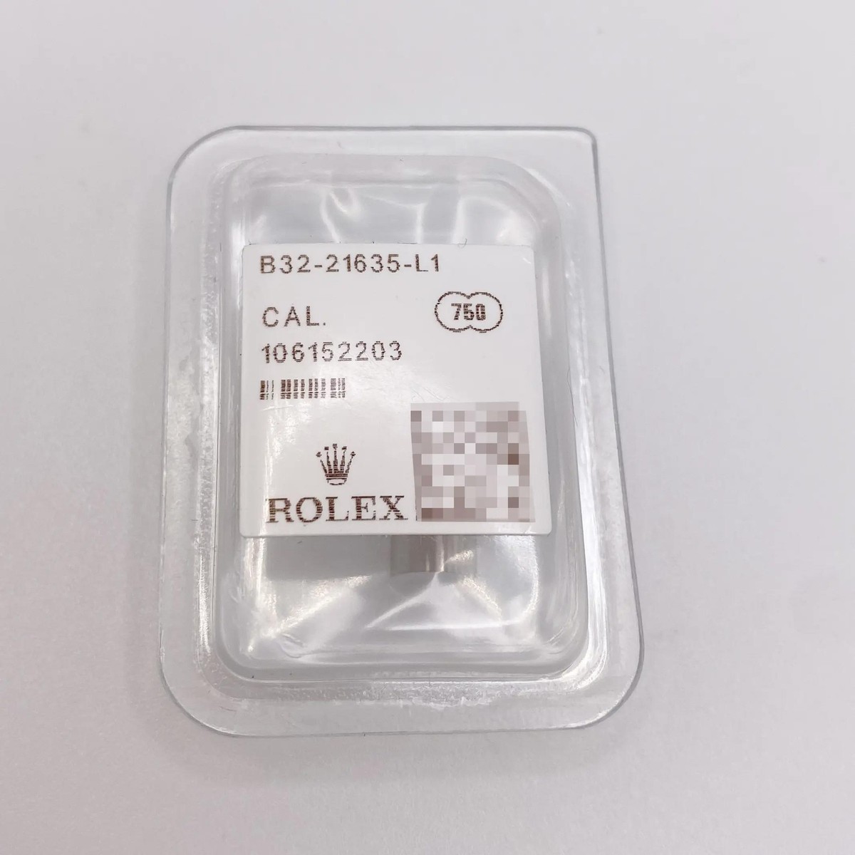 Rolex 18K White Gold 17mm Bracelet Link For Day-Date President