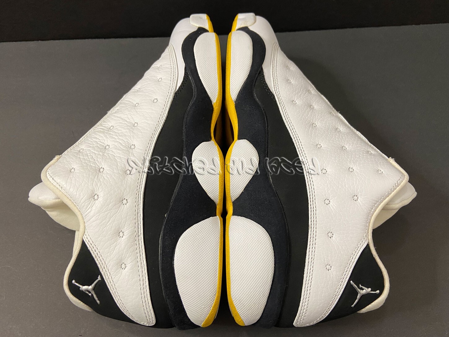 NIKE AIR JORDAN 13 XIII LOW WHITE/MET SILVER-BLAC… - image 8