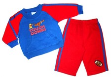 DISNEY'S WINNIE THE POOH TIGGER FOOTBALL PANT SET SZ 3-6M, 6-9M