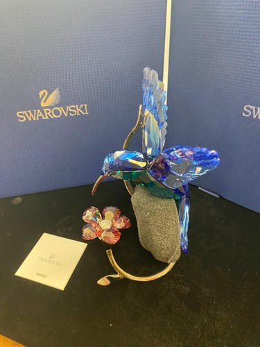 NEW Old Stock Swarovski Crystal Hummingbird 1188779 - Retired SHIPS FREE!