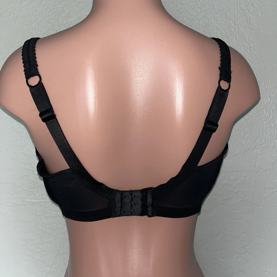 Sujetador Panache Superbra Ariza 5051 con aros negro 34J Foto 2 de 2