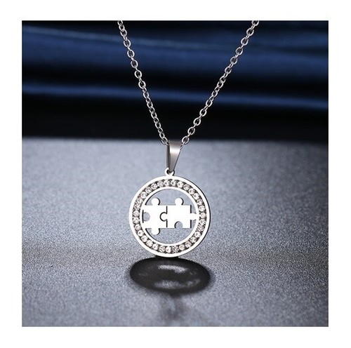 Double Puzzle Piece Autism Awareness CZ 