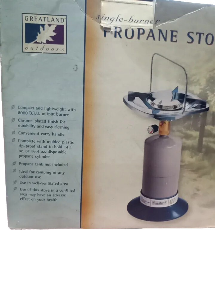 Single Burner Propane Stove Greatland Outdoors eBay