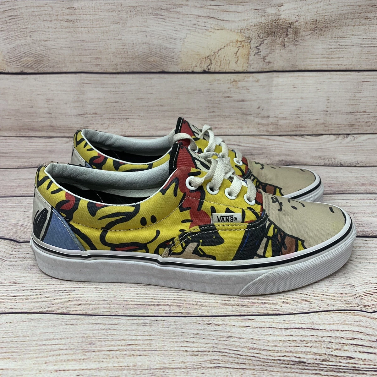 Surichinmoi Alert Excursie VANS 2017 PEANUTS Graphic Shoes Sneaker Men&#039;s 5.5 Women&#039;s 7 | eBay