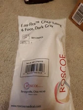 Roscoe Medical Easy-Flex CPAP Tubing 6 Foot Dark Gray NEW, SEALED