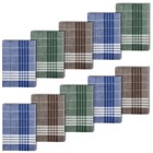 10 FARBIGE HERREN STOFF TASCHENTÜCHER⭐ARABIAS⭐100% BAUMWOLLE⭐HANDKERCHIEFS⭐WOW