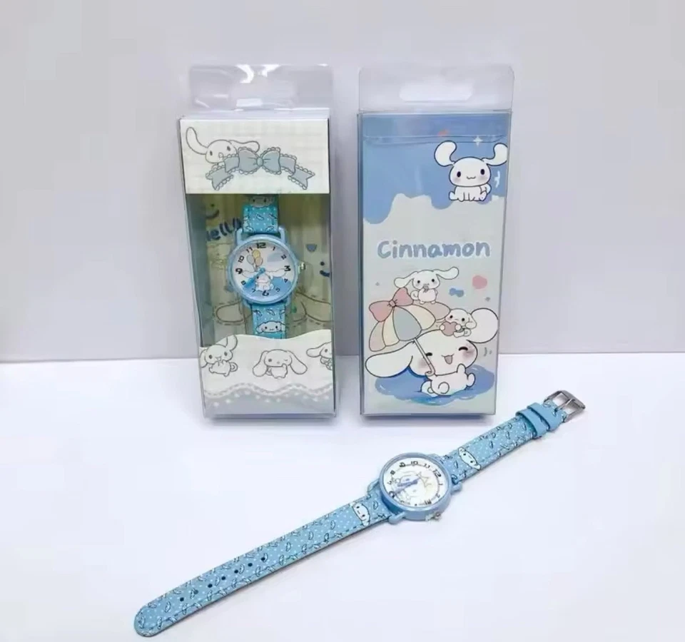 sanrio hello gatito reloj niños reloj dibujos animados regalo navidad Foto 2 de 2