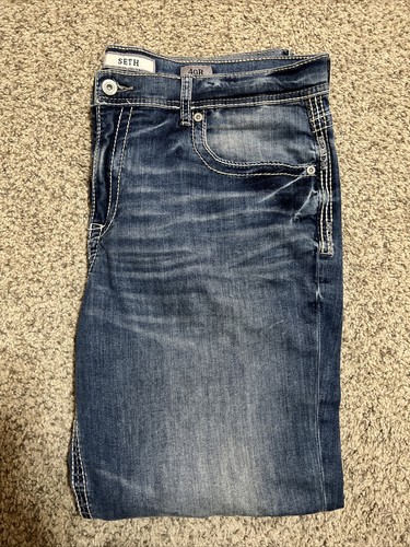 BUCKLE SETH Straight Stretch JEANS 