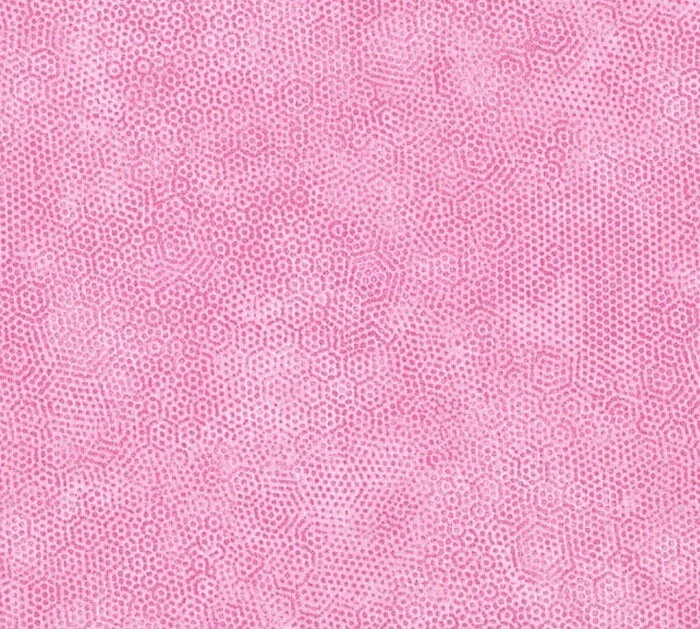 Makower - Dimples - 1867/E6 Carnation - Fabric Fat Quarter