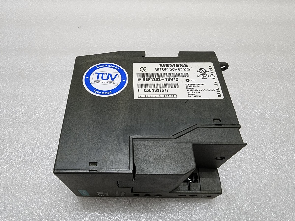 SIEMENS SITOP POWER 2.5 6EP1332-1SH12 POWER SUPPLY 24VDC 2.5A | eBay