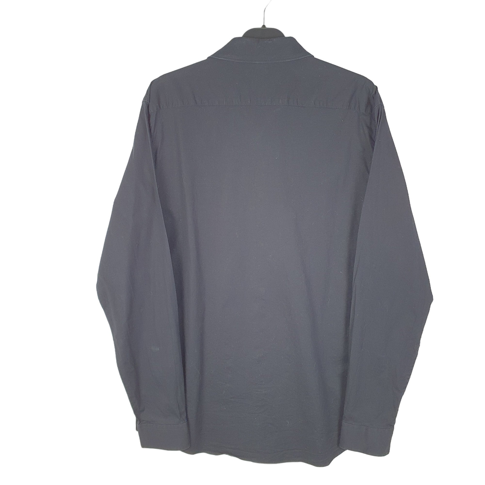 APT.9 Black Shirt Slim Fit Long Sleeve Casual Cotton Mens L image 3