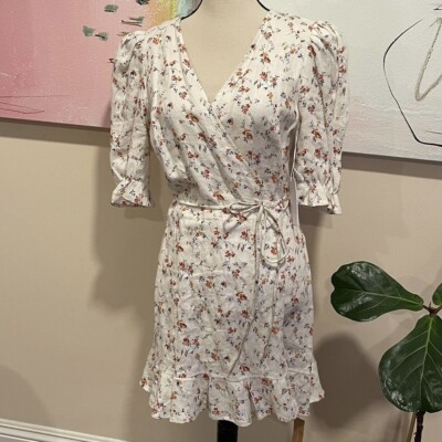 chinese dress ladies RENT Aje Gabrielle Midnight Floral-print linen-blend dress (RRP £460) main image 0