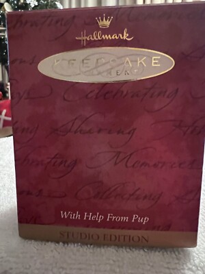Hallmark Keepsake Ornament Studio Edition With Help From Pup
