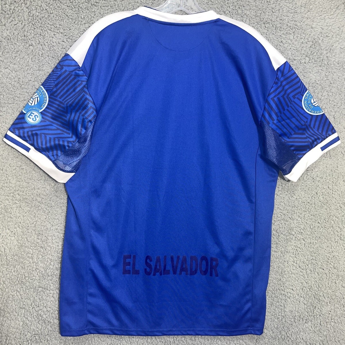 Umbro El Salvador Shirt Men's XL Blue National Team Jersey