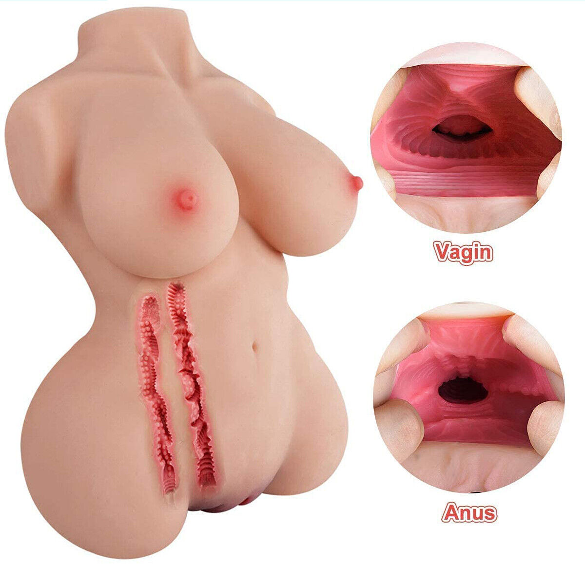 Love Doll Realistic Adult Sex Toy for Men Male Masturbator Pussy Vagina Anal Ass eBay