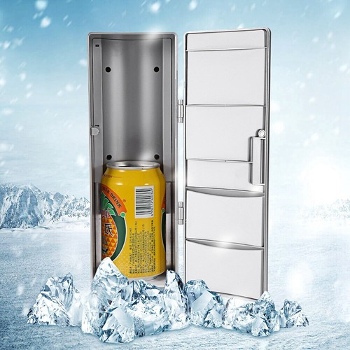 small beverage fridge with ice maker