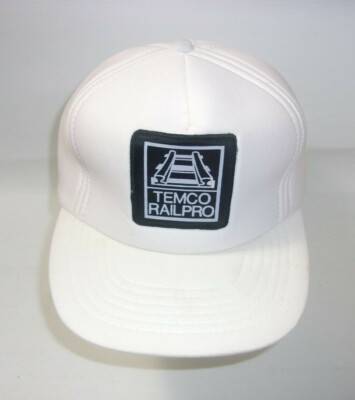 Vintage Tempco Railpro snapback Trucker Hat Cap 