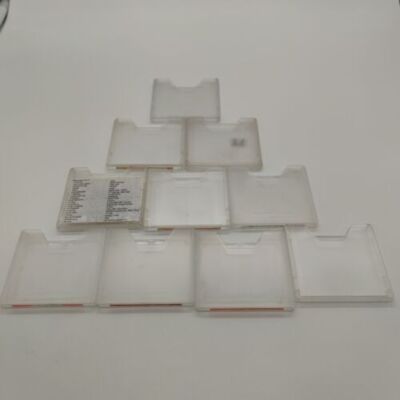 Sony Mini Disc Hüllen Universale Hüllen für MD s 10 gebrauchte Minidisc
