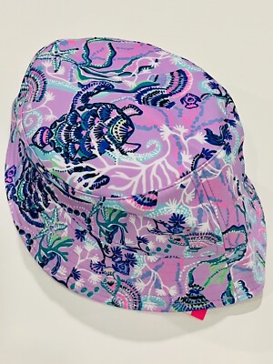 NWT Lilly Pulitzer bucket hat Lilac Freesia mermaid for you ??‍♀️ Lilly Pulitzer | Accessories | Nwt Lilly Pulitzer Bucket Hat  main image 2
