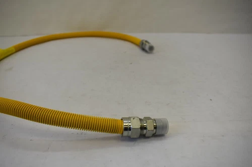 Jones Stephens G-71152 5/8" Gas Connector Coated Fitting 1/2 MIP X 1/2 MIP Coat - Picture 6 of 6