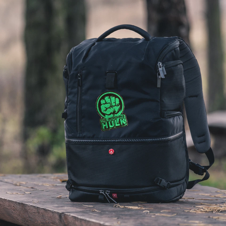 Incredible Hulk Logo Patch – Marvel Embroidered Iron-On Patch for Jackets, Bags - Image 2 of 3