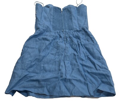 Reformation Women's Blue Lanie Linen Dress Size 4 | eBay Reformation Women's Blue Lanie Linen Dress Size 4 | eBay