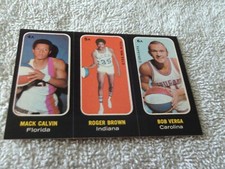 1971   TOPPS  TRIO  STICKERS   #  4/5/6 A    SP       NM  /   MINT  OR  BETTER !