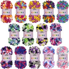 Fun Finger Pride Loops Yarn - 100g/Skein Jumbo Polyester
