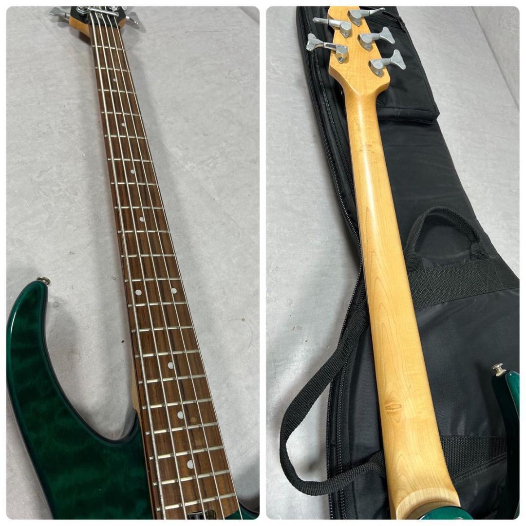PEAVEY FURY V ピーヴィー フューリ 5弦ベース グリーン　虎杢 Peavey Fury V 5-String Electric Bass Guitar Green | eBay