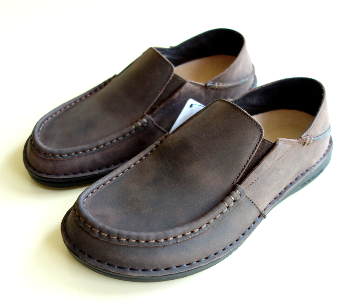 new BIRKENSTOCK oiled Leather Comfort Shoe Slipper DUMA  display picture 1