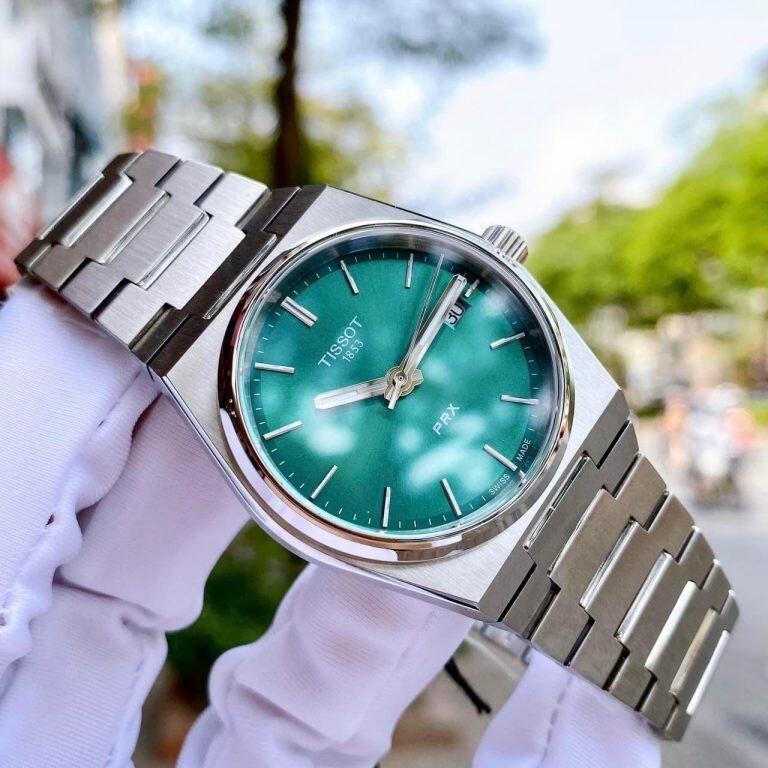 Tissot T137.210.11.081.00 PRX 35mm T-Classic Green Analog Quartz