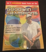 2023 Upper Deck Goodwin Champions Mega Box - New, Sealed